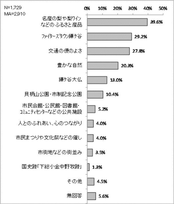 鎌ケ谷らしさを感じさせるものの投票結果