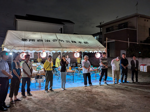 受所自治会「うけしょ　まつり」（9月21日）写真